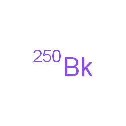 ChemSpider 2D Image | (~250~Bk)Berkelium | 250Bk