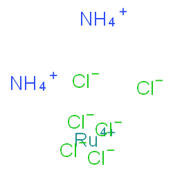 ChemSpider 2D Image | Ammonium ruthenium(4+) chloride (2:1:6) | H8Cl6N2Ru