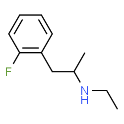 ChemSpider 2D Image | N-Ethyl-1-(2-fluorophenyl)-2-propanamine | C11H16FN