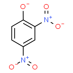 ChemSpider 2D Image | 2,4-Dinitrophenolate | C6H3N2O5