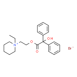 ChemSpider 2D Image | pipethanate ethobromide | C23H30BrNO3