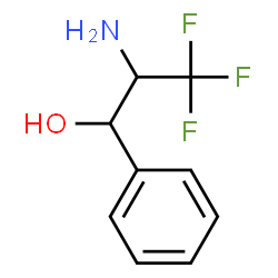 ChemSpider 2D Image | 2-Amino-3,3,3-trifluoro-1-phenyl-1-propanol | C9H10F3NO