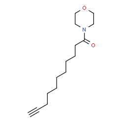 ChemSpider 2D Image | 1-(4-Morpholinyl)-10-undecyn-1-one | C15H25NO2