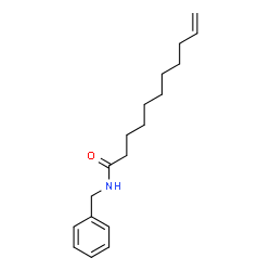 ChemSpider 2D Image | N-Benzyl-10-undecenamide | C18H27NO
