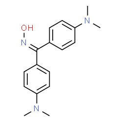 ChemSpider 2D Image | 4,4'-(Hydroxycarbonimidoyl)bis(N,N-dimethylaniline) | C17H21N3O