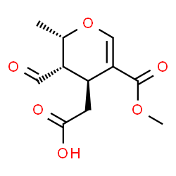 ChemSpider 2D Image | Elenolic acid | C11H14O6
