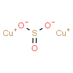 ChemSpider 2D Image | CUPROUS SULFITE | Cu2O3S