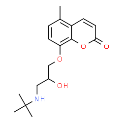 ChemSpider 2D Image | bucumolol | C17H23NO4