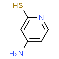 ChemSpider 2D Image | 2-pyridinethiol, 4-amino- | C5H6N2S