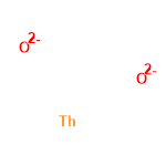 InChI=1/2O.Th/q2*-2;+4