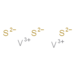 ChemSpider 2D Image | Vanadium(3+) sulfide (2:3) | S3V2