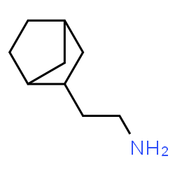 ChemSpider 2D Image | 2-(Bicyclo[2.2.1]hept-2-yl)ethanamine | C9H17N