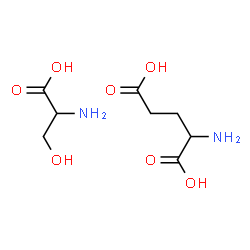 ChemSpider 2D Image | Glutamic acid - serine (1:1) | C8H16N2O7