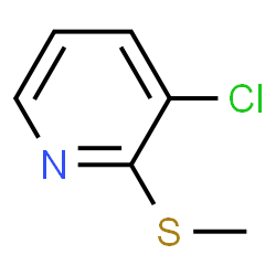 ChemSpider 2D Image | 3-Chloro-2-(methylsulfanyl)pyridine | C6H6ClNS