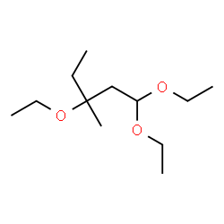 ChemSpider 2D Image | 1,1,3-Triethoxy-3-methylpentane | C12H26O3