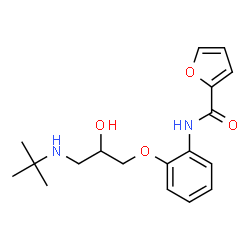 ChemSpider 2D Image | Ancarolol | C18H24N2O4