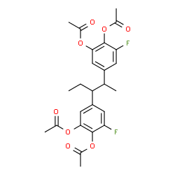 ChemSpider 2D Image | Acefluranol | C25H26F2O8