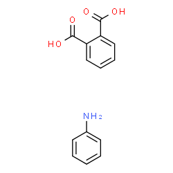 ChemSpider 2D Image | Aniline phthalate | C14H13NO4