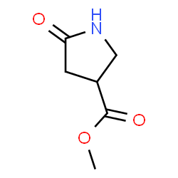 ChemSpider 2D Image | Methyl-5-oxopyrrolidin-3-carboxylat | C6H9NO3