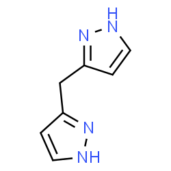 ChemSpider 2D Image | bis(pyrazolyl)methane | C7H8N4