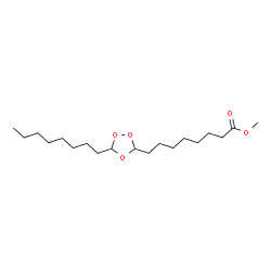 ChemSpider 2D Image | Methyl 8-(5-octyl-1,2,4-trioxolan-3-yl)octanoate | C19H36O5
