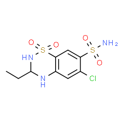 ChemSpider 2D Image | ethiazide | C9H12ClN3O4S2