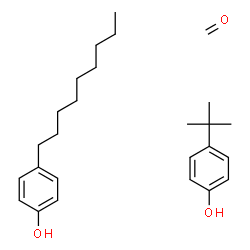 ChemSpider 2D Image | 4-tert-butylphenol; formaldehyde; 4-nonylphenol | C26H40O3