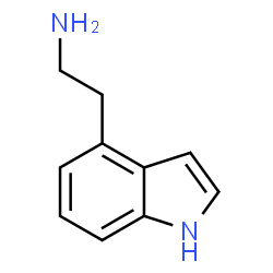 ChemSpider 2D Image | 2-(1H-Indol-4-yl)ethanamine | C10H12N2