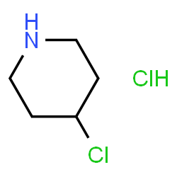 ChemSpider 2D Image | 4-chloropiperidine hydrochloride | C5H11Cl2N