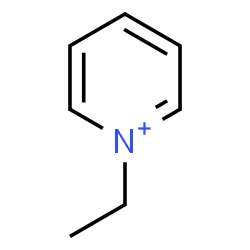 ChemSpider 2D Image | N-ethylpyridinium | C7H10N