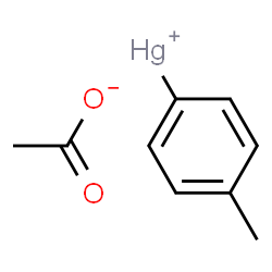 ChemSpider 2D Image | tolylmercury acetate | C9H10HgO2