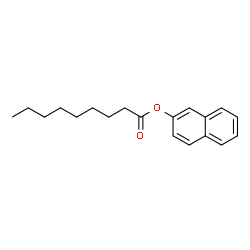ChemSpider 2D Image | 2-Naphthyl nonanoate | C19H24O2