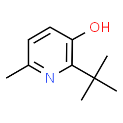 ChemSpider 2D Image | 2-tert-Butyl-6-methylpyridin-3-ol | C10H15NO