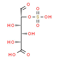 ChemSpider 2D Image | 2-O-Sulfo-L-iduronic acid | C6H10O10S