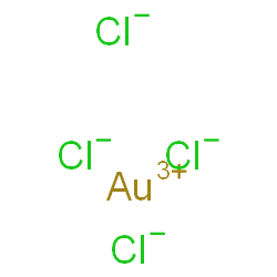 ChemSpider 2D Image | gold(+3) cation tetrachloride | AuCl4