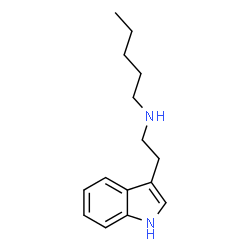 ChemSpider 2D Image | N-[2-(1H-Indol-3-yl)ethyl]-1-pentanamine | C15H22N2