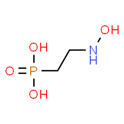 ChemSpider 2D Image | [2-(Hydroxyamino)ethyl]phosphonic acid | C2H8NO4P