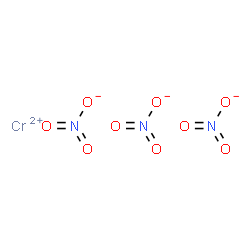 ChemSpider 2D Image | chromous;trinitrate | CrN3O9