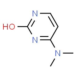 ChemSpider 2D Image | 4-(Dimethylamino)-2(1H)-pyrimidinone | C6H9N3O