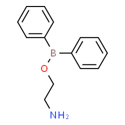 ChemSpider 2D Image | 2-Aminoethoxydiphenylborane | C14H16BNO