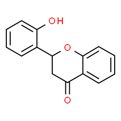 ChemSpider 2D Image | 2-(2-Hydroxyphenyl)-2,3-dihydro-4H-chromen-4-one | C15H12O3