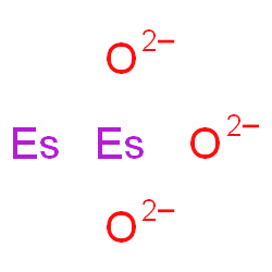 ChemSpider 2D Image | einsteinium; oxygen(-2) anion | Es2O3