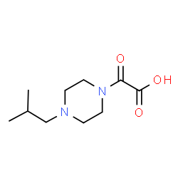 ChemSpider 2D Image | (4-Isobutyl-1-piperazinyl)(oxo)acetic acid | C10H18N2O3