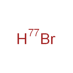 ChemSpider 2D Image | BROMINE BR-77 | H77Br