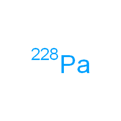 ChemSpider 2D Image | (~228~Pa)Protactinium | 228Pa