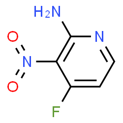 ChemSpider 2D Image | 2-Amino-3-nitro-4-fluoropyridine | C5H4FN3O2