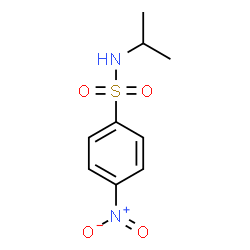ChemSpider 2D Image | N-Isopropyl-4-nitrobenzenesulfonamide | C9H12N2O4S