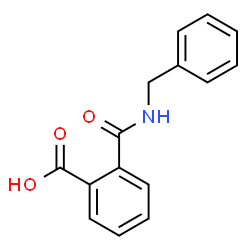 ChemSpider 2D Image | 2-(Benzylcarbamoyl)benzoic acid | C15H13NO3