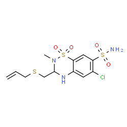 ChemSpider 2D Image | Methalthiazide | C12H16ClN3O4S3