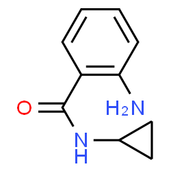 ChemSpider 2D Image | 2-Amino-N-cyclopropylbenzamide | C10H12N2O